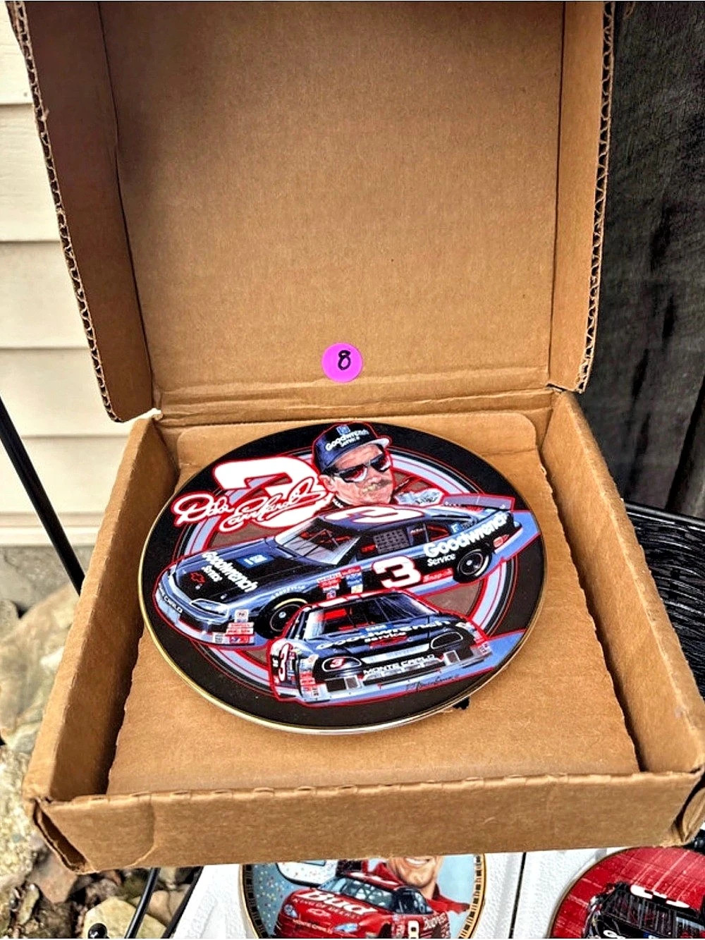 The Hamilton Collection Dale Earnhardt Drivers of Victory Lane Collector Plate